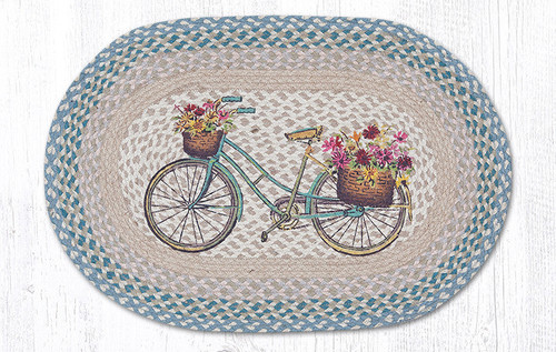 Earth Rugs OP-522 My Bicycle Oval Patch 20" x 30" Main image