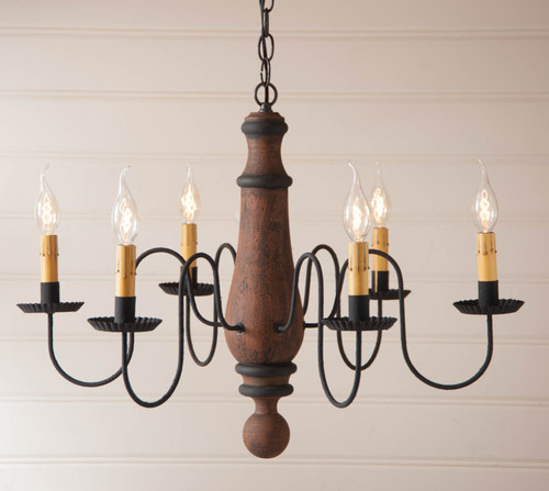 Large Norfolk Chandelier in Hartford Pumpkin Additional image