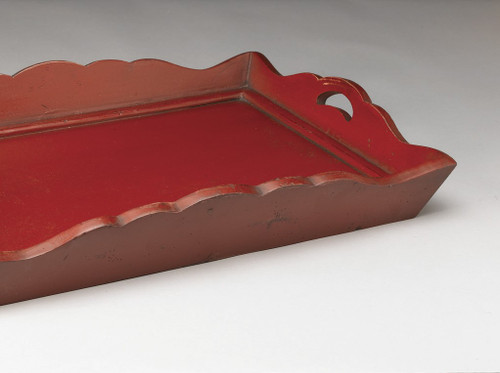 AA Importing 43554-RD Wooden Serving Tray Additional image