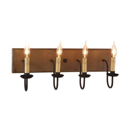 Four Arm Vanity Light in Pearwood Main image