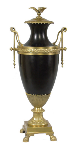 26 Inch Tall Brass Urn Design Finial Main image