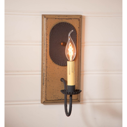 Wilcrest Wall Sconce Textured Pearwood Finish 12 Inches Additional image