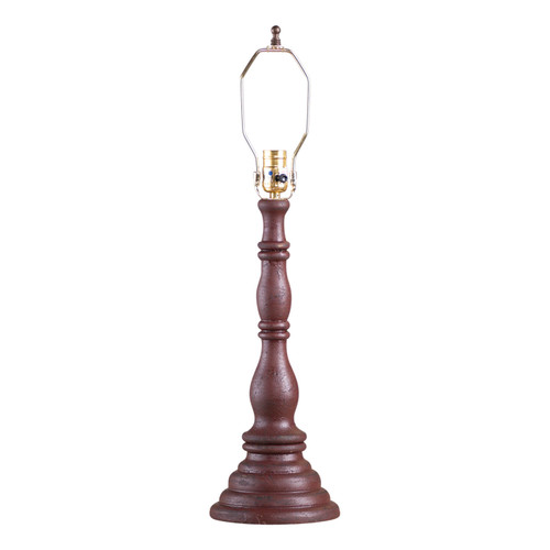 Davenport Lamp Base in Plantation Red Main image