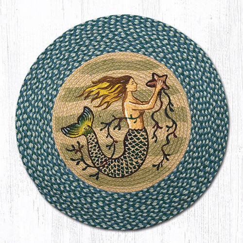 Earth Rugs RP-245 Mermaid Round Patch 27" x 27" Main image