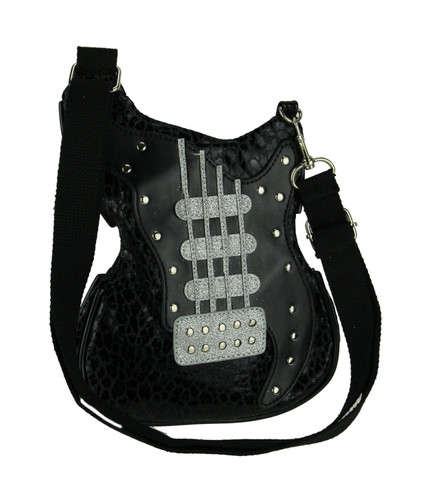 Superstar Rock Star Electric Guitar Crossbody Purse Small Main image