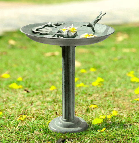 SPI Frog Diver Trio Birdbath / Bir Additional image