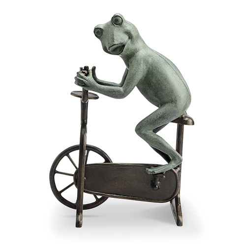 SPI Workout Frog on Bicycle Garden Main image