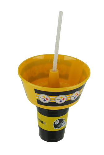 NFL Pittsburgh Steelers Plastic Grub Tub and Tumbler Main image