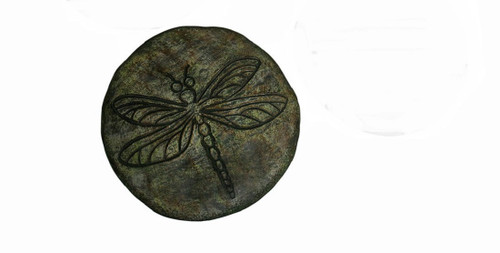 Dragonfly Etched Cement Stepping Stone Main image