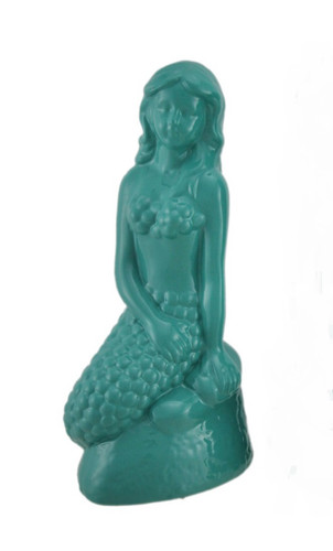 Teal Green Sitting Mermaids Bookends Set of 2 Main image