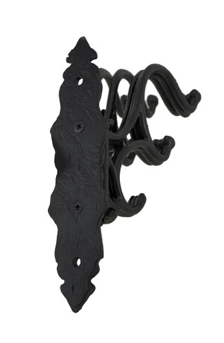 Cast Iron Victorian Style 5 Hook Hat / Coat / Scarf Holder Additional image