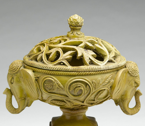 AA Importing Elephant Bowl with Decorative Lid Additional image