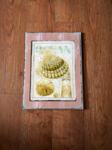 Sea Dreams Glass Seashell Wall Hanging Main image