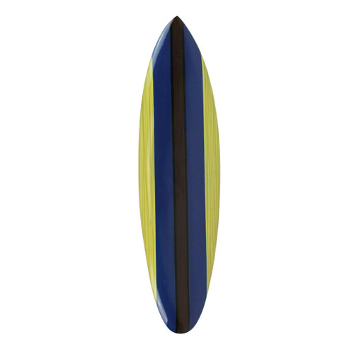 32 Inch Wooden Surfboard Decorative Wall Hanging Beach Decor - Blue Main image