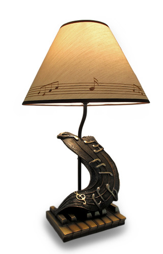 Arpeggio Illumined Classical Music Piano Keys Table Lamp Base Main image