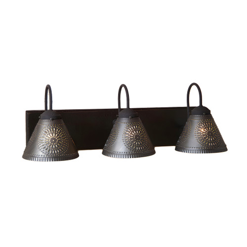 Crestwood Vanity Light in Black Main image