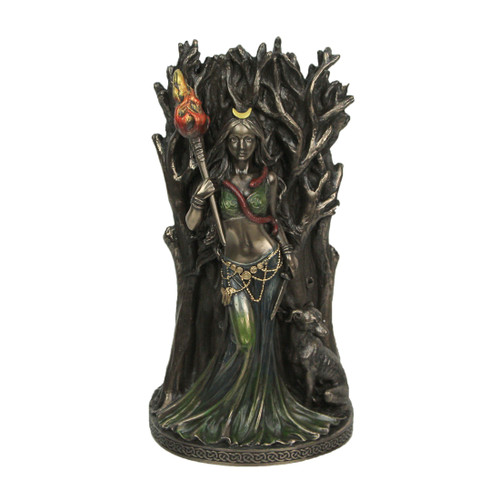 Bronze Resin Hecate Greek Goddess Of Magic Sculpture Home Decor Art Myth Statue Main image