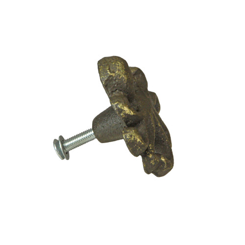 Bronze Cast Iron Octopus Drawer Pull Decorative Cabinet Knob Nautical Set of 6 Additional image