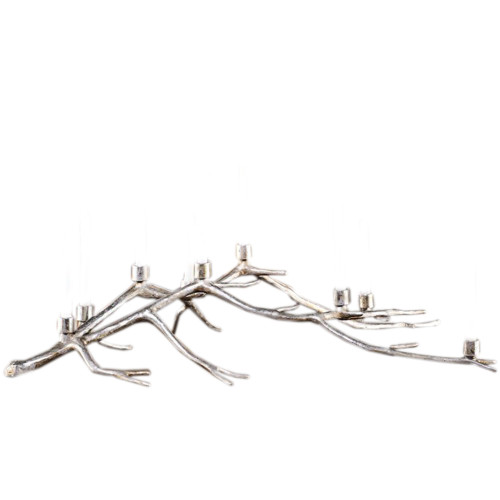 Tree Branch Centerpiece Sculpture Aluminum Candelabra Main image