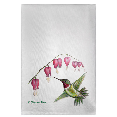 Betsy Drake Hummingbird Guest Towel Main image