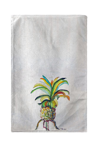 Betsy Drake Colorful Pineapple Beach Towel Main image