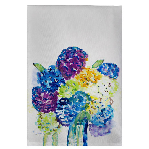 Betsy Drake Betsy's Hydrangea Guest Towel Main image