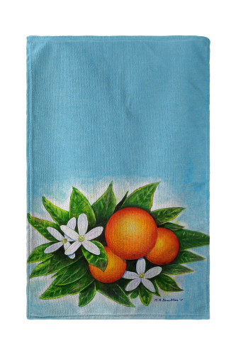 Betsy Drake Oranges Kitchen Towel Main image