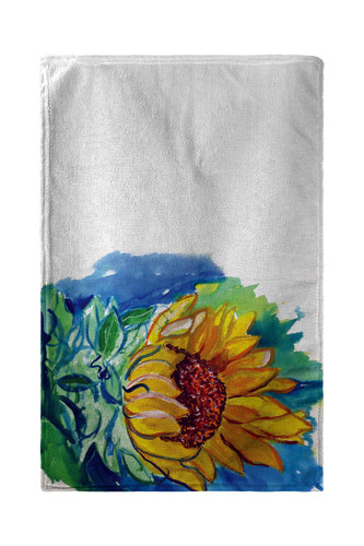 Betsy Drake Windy Sunflower Kitchen Towel Main image