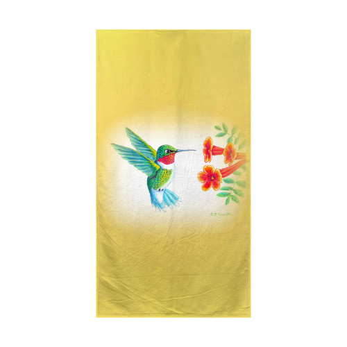 Betsy Drake Hummingbird Beach Towel Main image