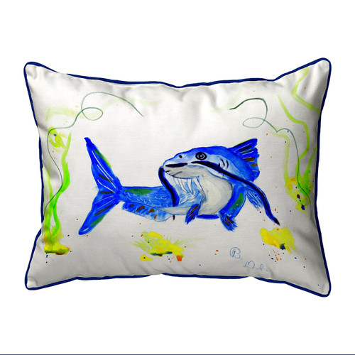 Betsy Drake Betsy's Catfish Large Indoor/Outdoor Pillow 16x20 Main image