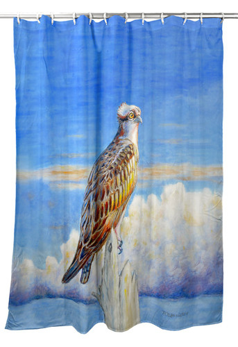 Betsy Drake Osprey Storm Shower Curtain Main image