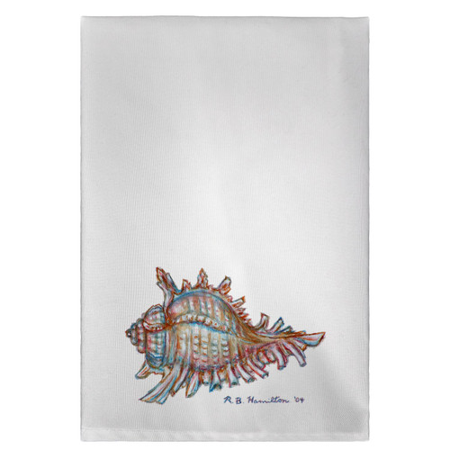 Betsy Drake Conch Shell Guest Towel Main image