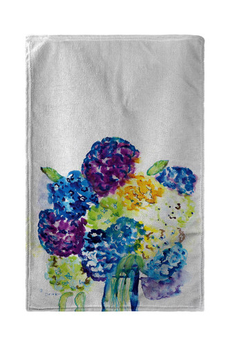 Betsy Drake Betsy's Hydrangea Kitchen Towel Main image