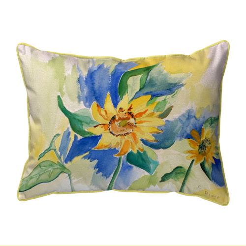 Betsy Drake Betsy's Sunflower Extra Large 20 X 24 Indoor / Outdoor Pillow Main image