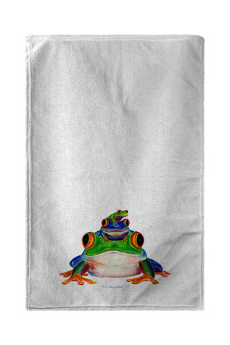 Betsy Drake Great Egret - Left Kitchen Towel Main image
