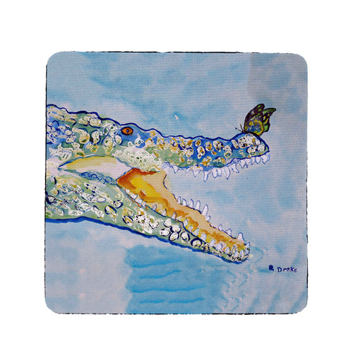 Betsy Drake Croc & Butterfly Coaster Set of 4 Main image