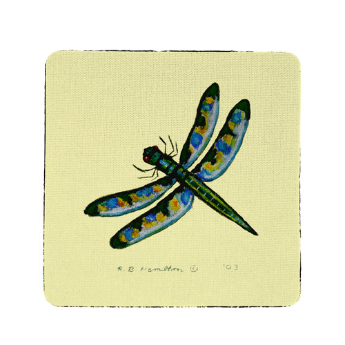 Betsy Drake Dragonfly Neoprene Coaster Set of 4 Main image