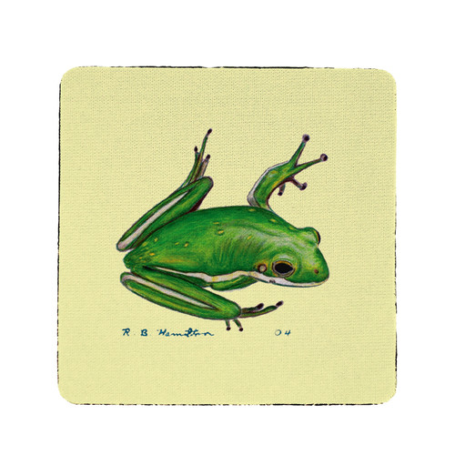 Betsy Drake Tree Frog Neoprene Coaster Set of 4 Main image