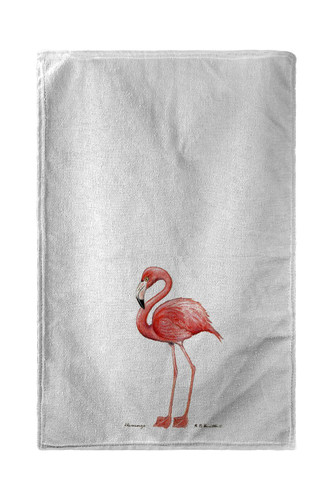 Betsy Drake Flamingo Kitchen Towel Main image