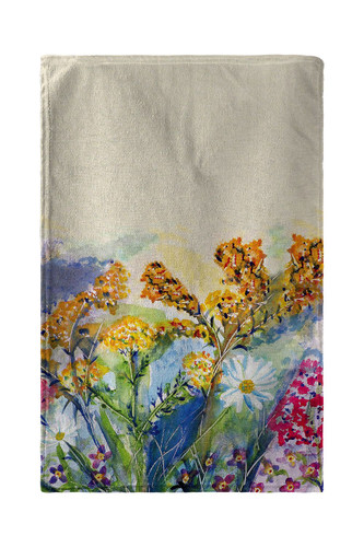 Betsy Drake Wild Flowers Beach Towel Main image