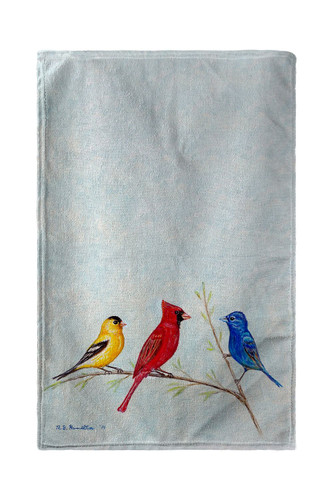 Betsy Drake Three Birds Beach Towel Main image