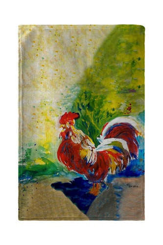 Betsy Drake Red Rooster Beach Towel Main image