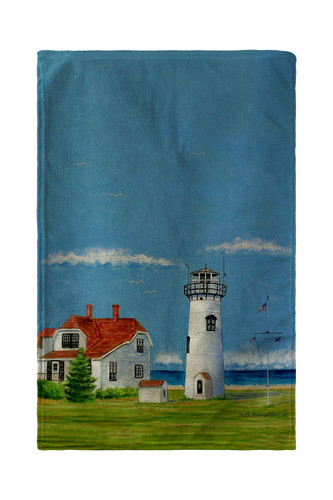 Betsy Drake Chatham MA Lighthouse Beach Towel Main image