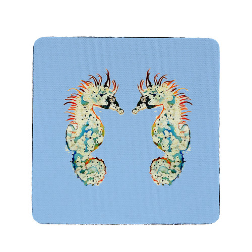 Betsy Drake Betsy's Seahorses Coaster Set of 4 Main image