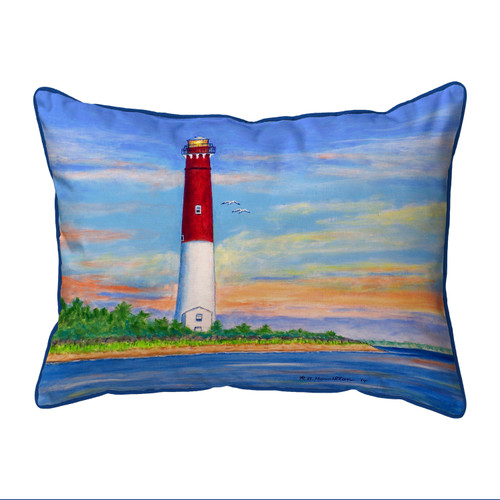Betsy Drake Barnegot Lighthouse Small Pillow 11x14 Main image