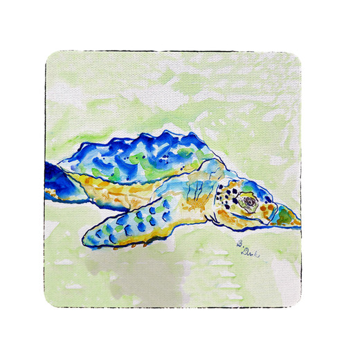 Betsy Drake Loggerhead Turtle Coaster Set of 4 Main image