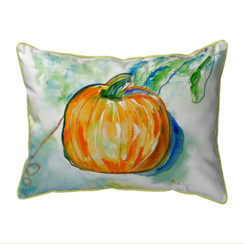 Betsy Drake Pumpkin Extra Large 20 X 24 Indoor / Outdoor Pillow Main image