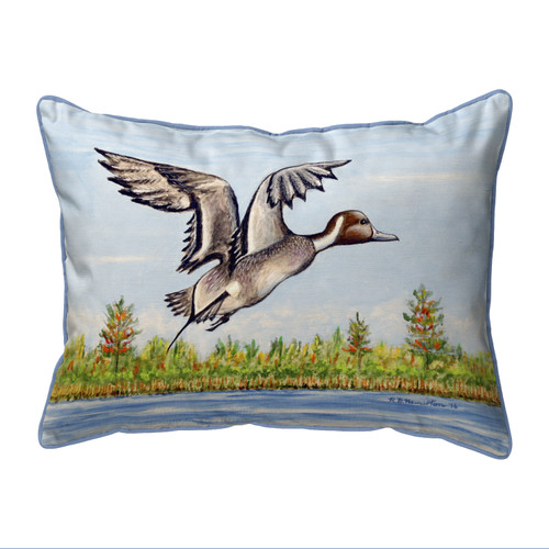 Betsy Drake Pintail Duck Extra Large Zippered Pillow 20x24 Main image