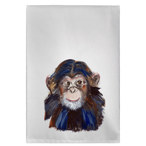 Betsy Drake Chimpanzee Guest Towel Main image