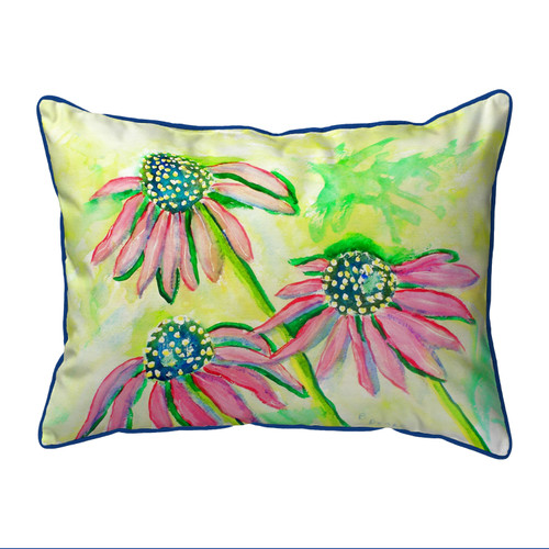 Betsy Drake Cone Flowers Extra Large 20 X 24 Indoor / Outdoor Pillow Main image